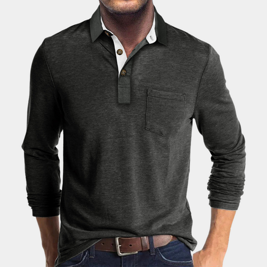 Heren Poloshirt Trendy Casual Stijl 3