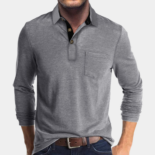 Heren Poloshirt Trendy Casual Stijl 4
