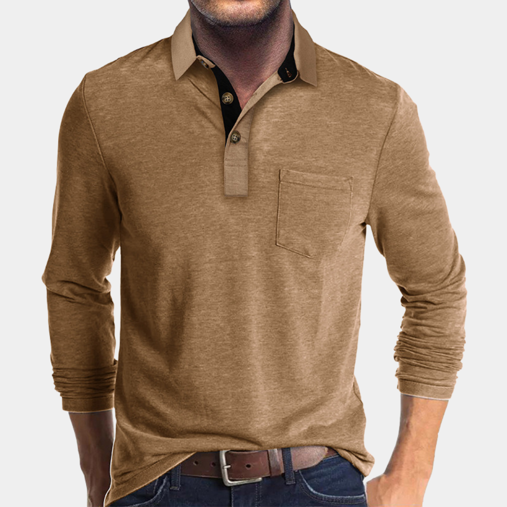 Heren Poloshirt Trendy Casual Stijl 5