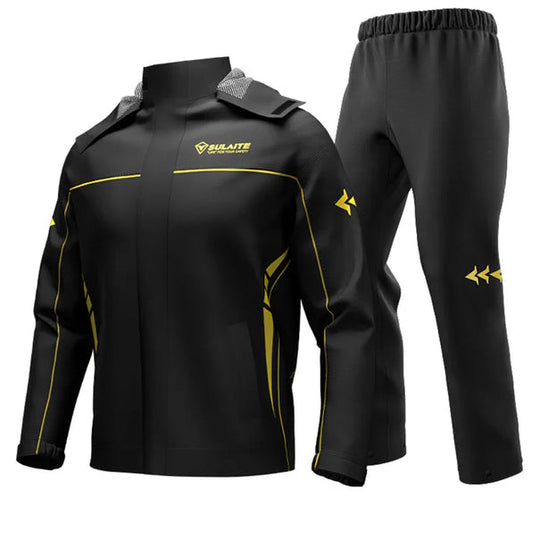 Heren Regenjas Waterdicht met Opbergtas voor Buitensport en Activiteiten 8