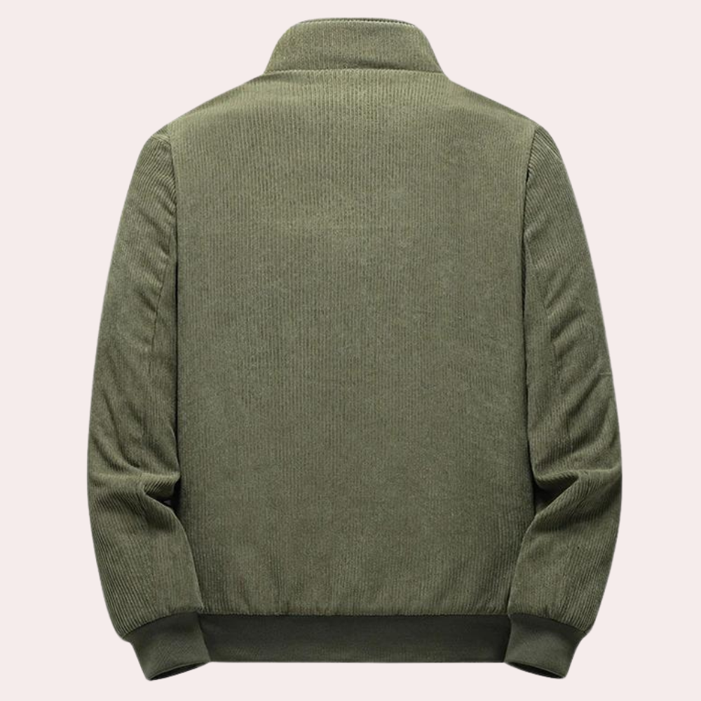 Heren Retro Fløjlsjakke met Tijdsloos Design 2