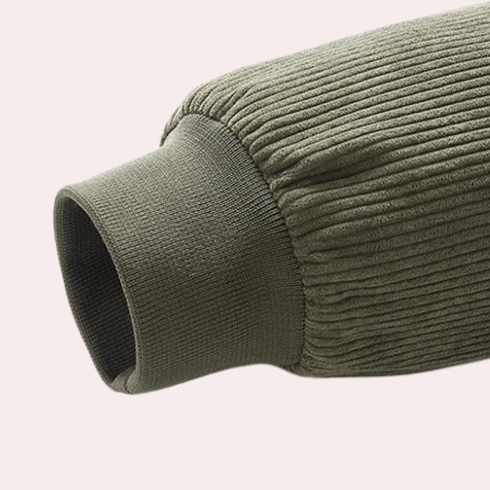 Heren Retro Fløjlsjakke met Tijdsloos Design 4