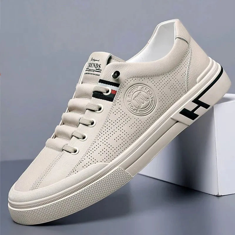 Heren Schoenen Casual Luxe Leer met Dempingstechniek 0