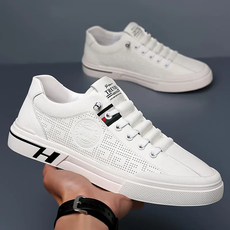 Heren Schoenen Casual Luxe Leer met Dempingstechniek 4