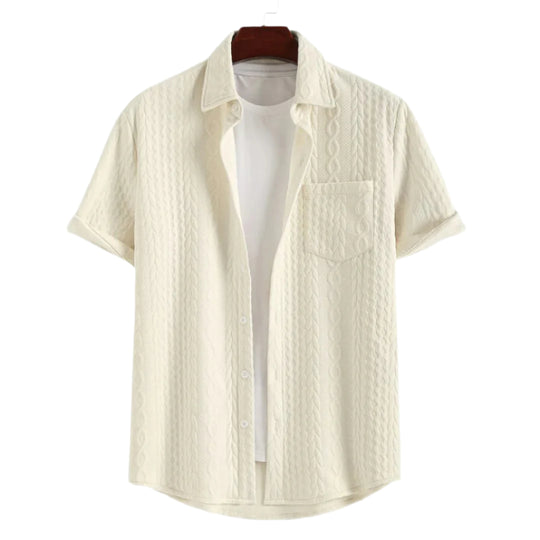 Heren Shirt Gebreid Comfortabel 0