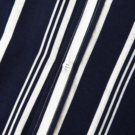 Heren Shirt Gestreept Klassiek voor Zomer Gelegenheden 4