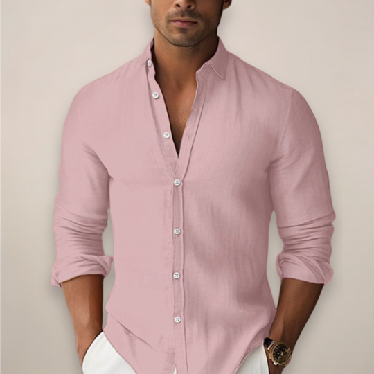 Heren Shirt Korte Mouwen Casual Ademend 4