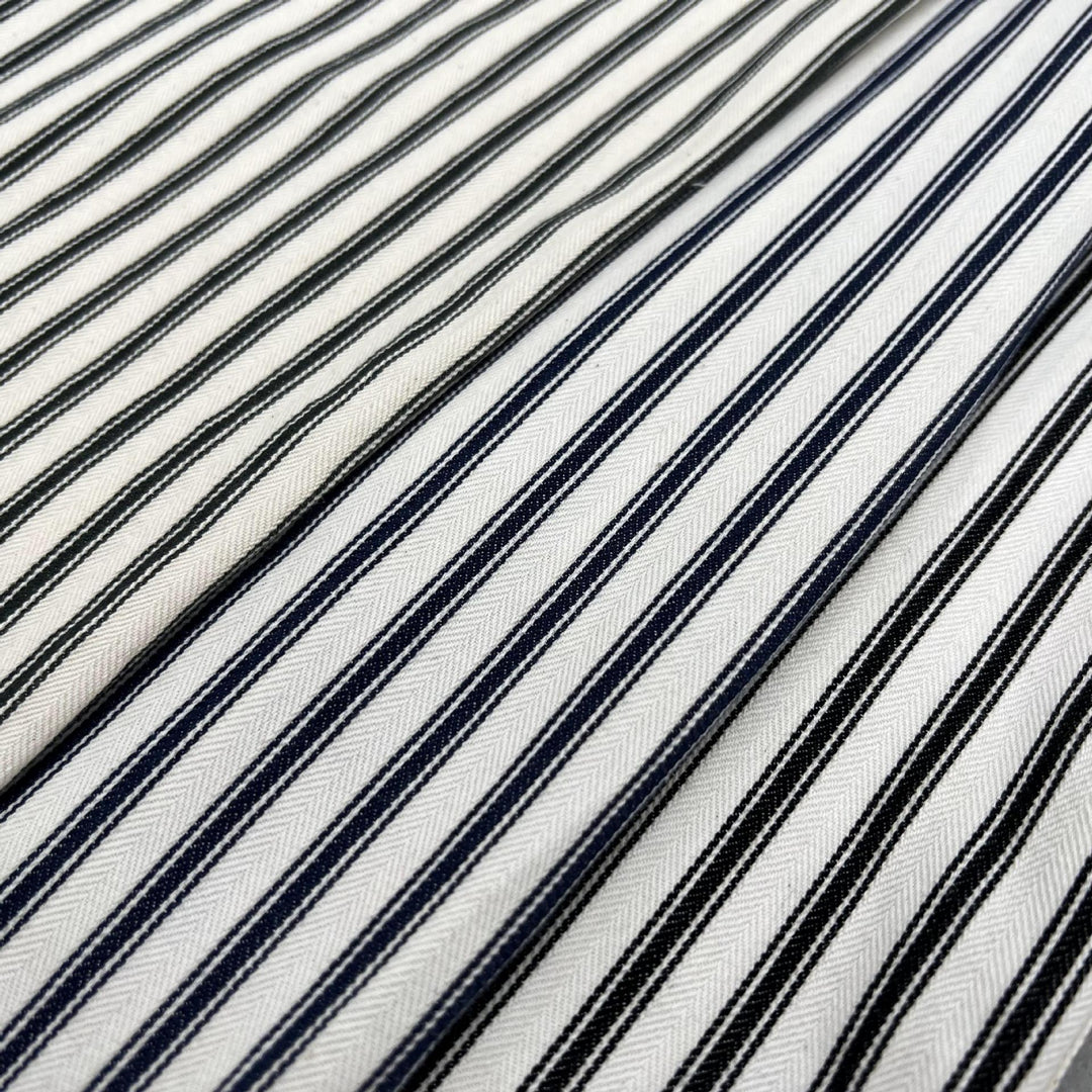 Heren Shirt met Lange Mouwen Gestreept Casual 5