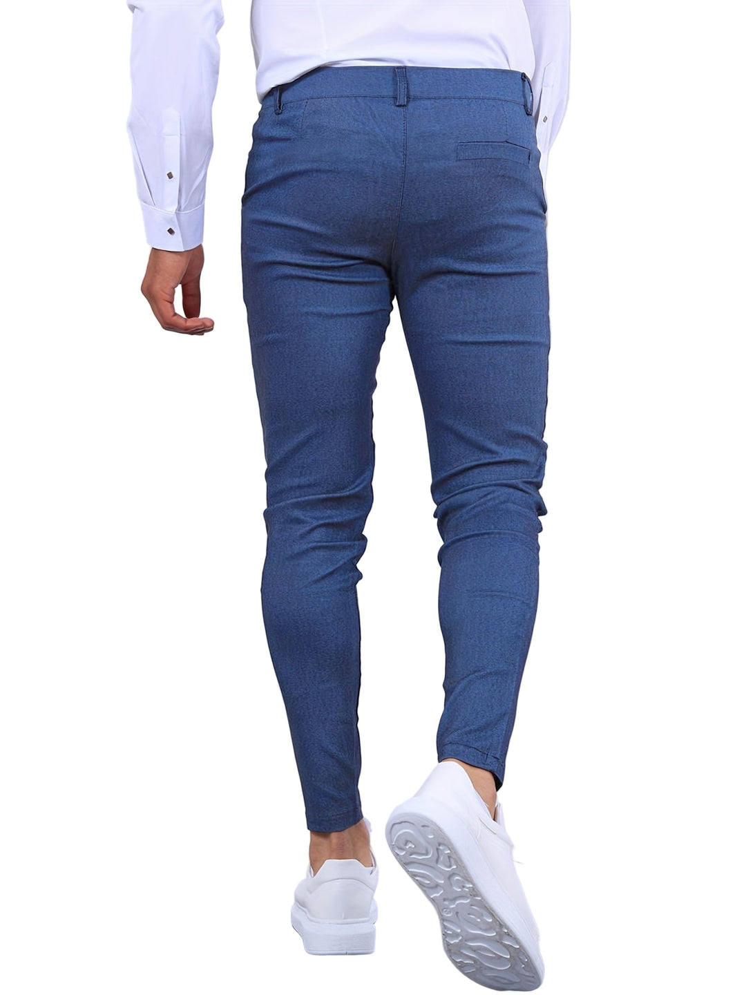 Heren Slim Fit Broek Modern Design 1