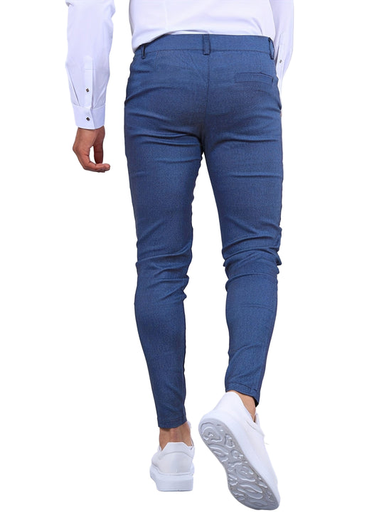 Heren Slim Fit Broek Modern Design 1