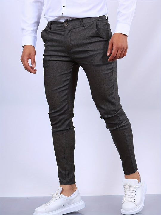 Heren Slim Fit Broek Modern Design 5