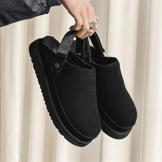Heren Slippers Dikke Zool Casual Baotou Stijl 1