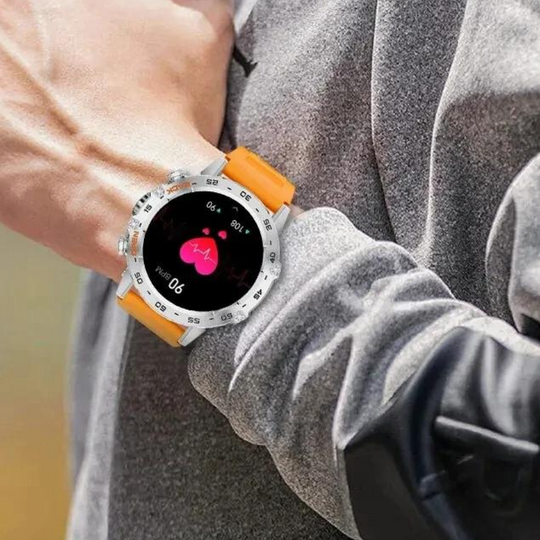 Heren Smartwatch Robuust met Hartslagmeter en GPS Navigatie 5