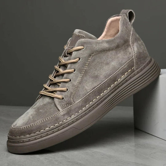 Heren Sneakers Italiaans Leer met Comfortabele EVA Tussenzool 3