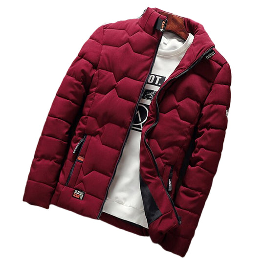 Heren Standkraag Jas voor Koude Weer 0