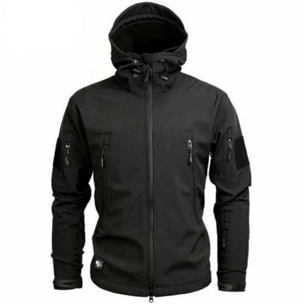 Heren Storm Jacket Waterdichte Polyester Met 7 Ritszakken 0
