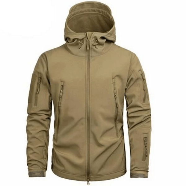 Heren Storm Jacket Waterdichte Polyester Met 7 Ritszakken 1