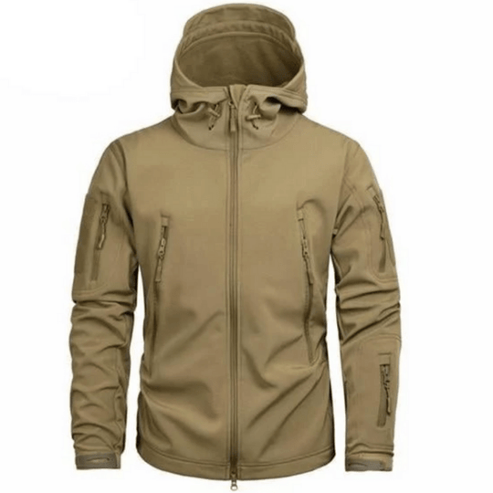 Heren Storm Jacket Waterdichte Polyester Met 7 Ritszakken 1