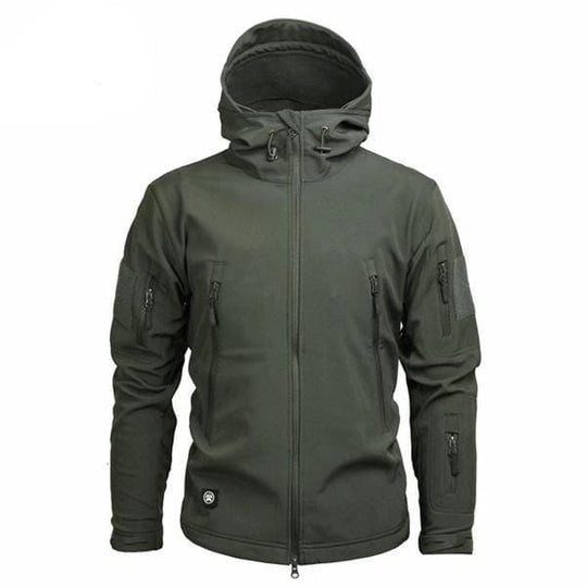 Heren Storm Jacket Waterdichte Polyester Met 7 Ritszakken 2