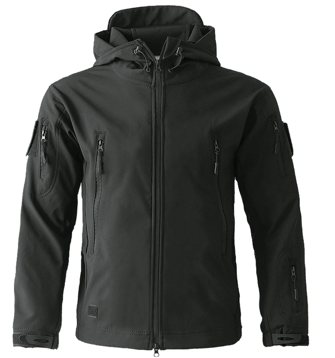 Heren Storm Jacket Waterdichte Polyester Met 7 Ritszakken 4