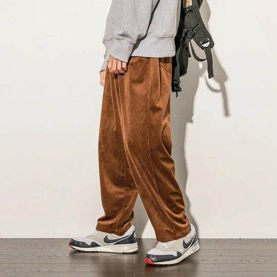 Heren Sweatpants Comfortabele Katoen Corduroy 1