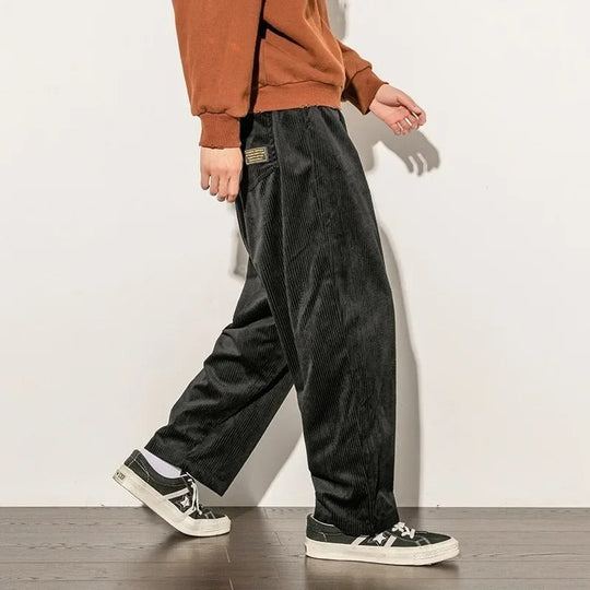 Heren Sweatpants Comfortabele Katoen Corduroy 2
