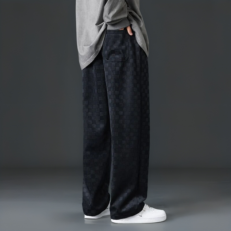 Heren Sweatpants Losse Pasvorm Katoen Corduroy 6