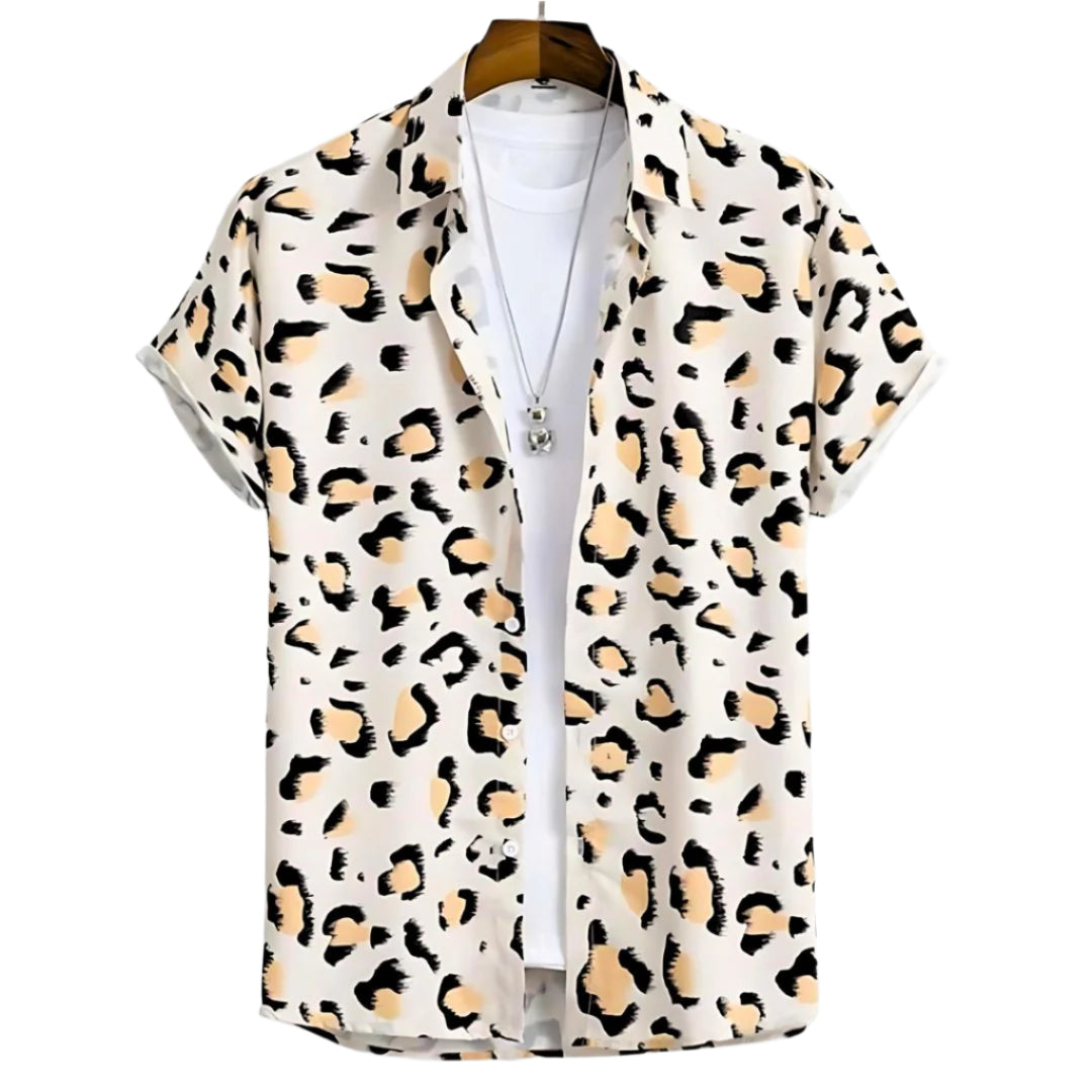 Heren T-Shirt Urban Safari Relaxed Lichtgewicht Stof 0