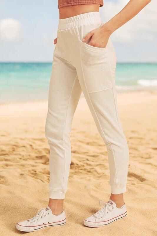 Heren Tapered Joggers met Patches 4