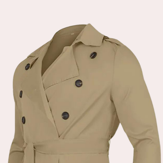 Heren Trenchcoat Casual Stijl 4