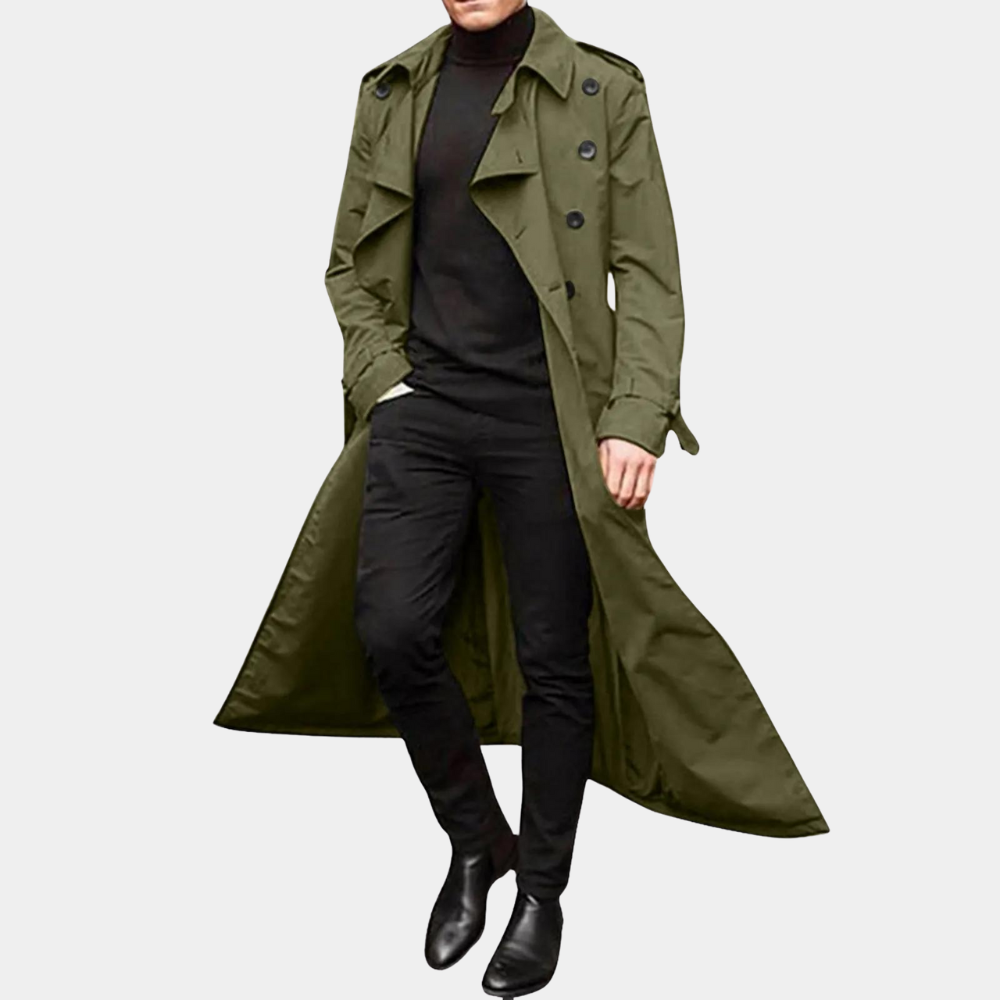 Heren Trenchcoat Casual Stijl 5