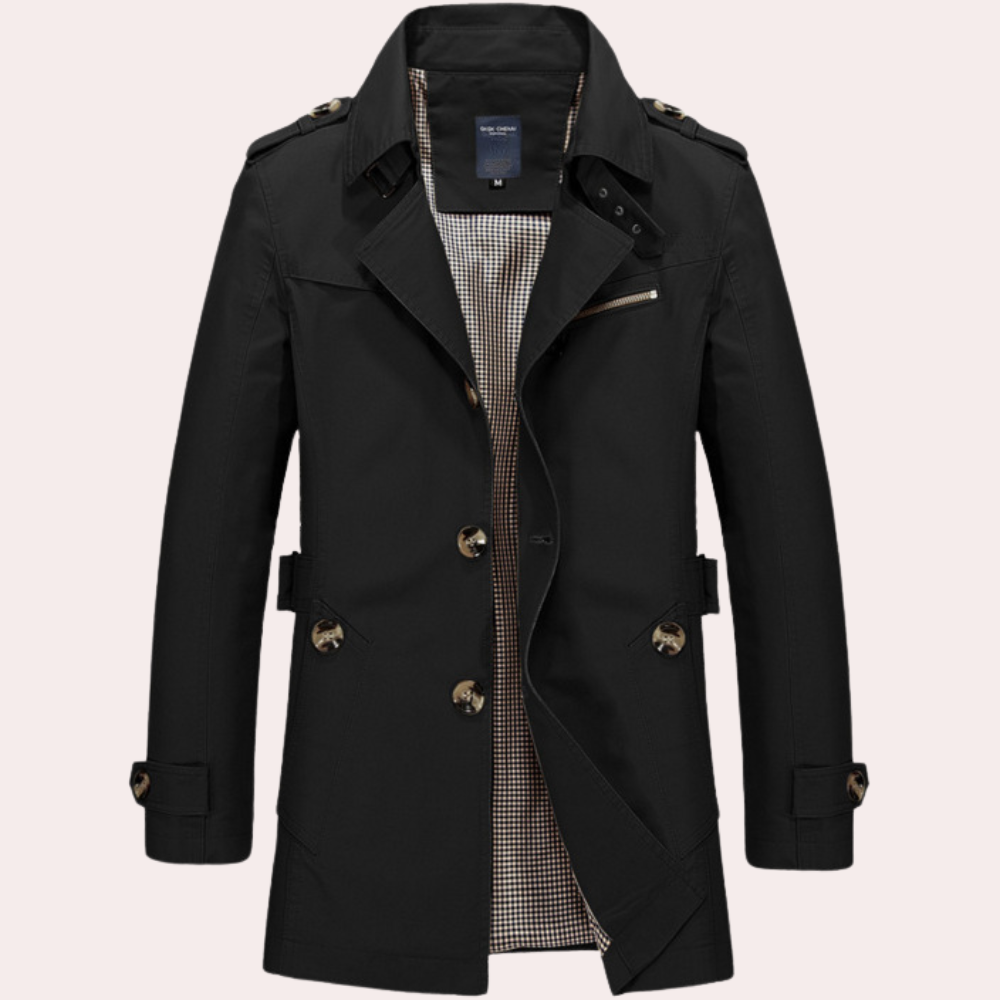 Heren Trenchcoat Stijlvol voor Lente 5