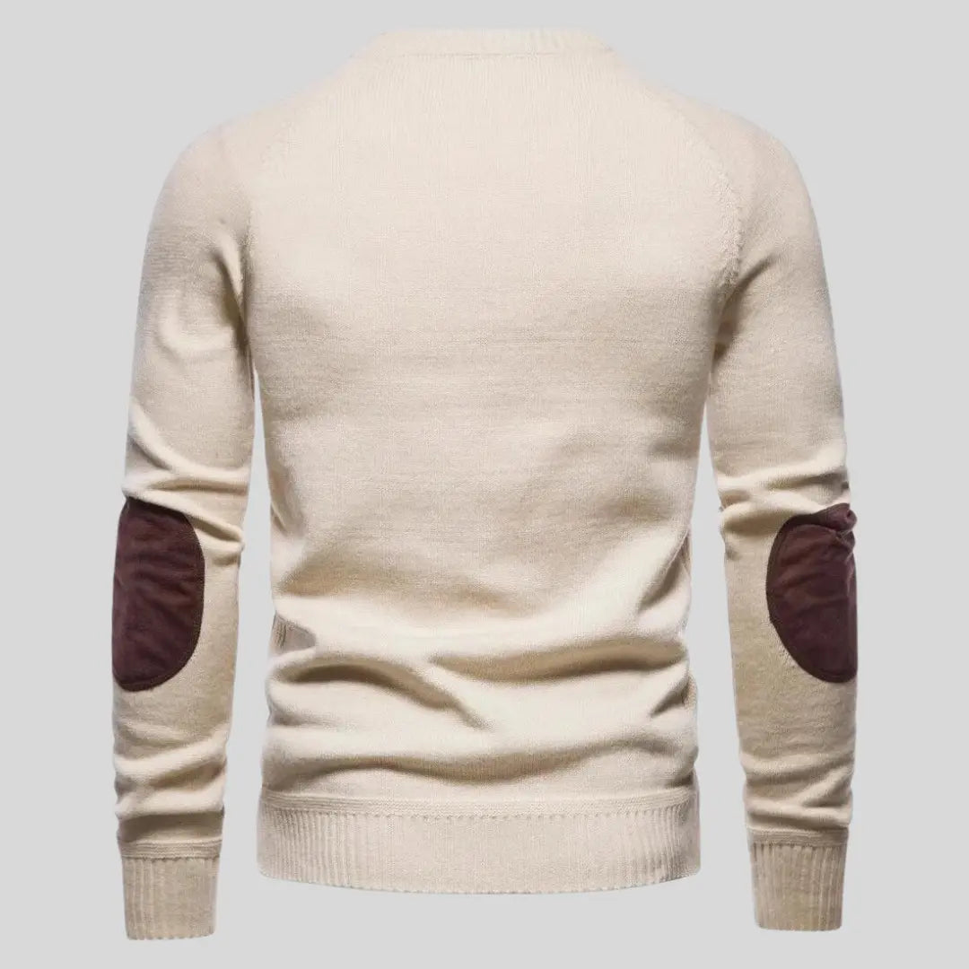 Heren Trui van Lyocell met Minimalistisch Design 2