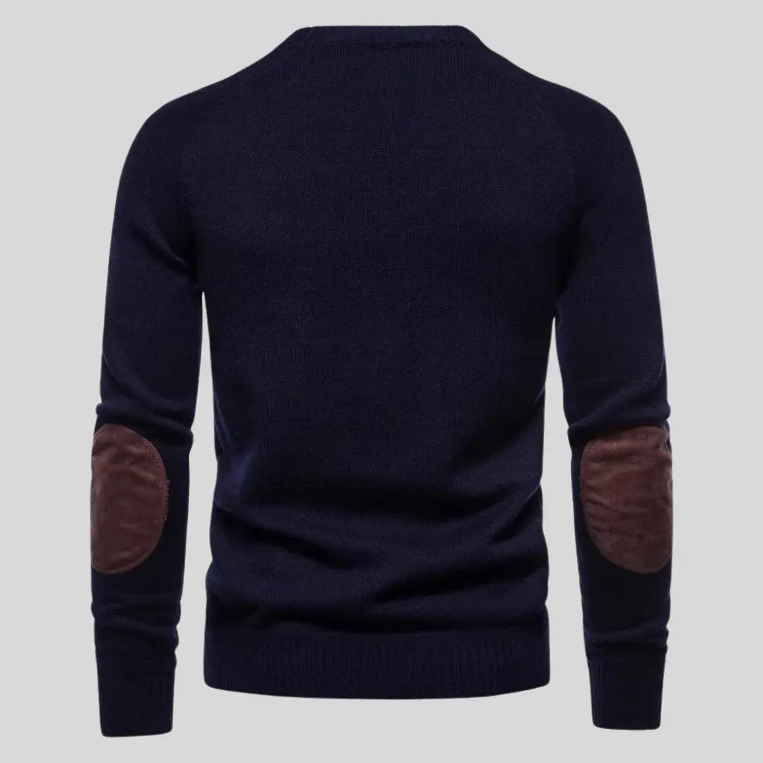 Heren Trui van Lyocell met Minimalistisch Design 4