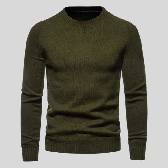 Heren Trui van Lyocell met Minimalistisch Design 6