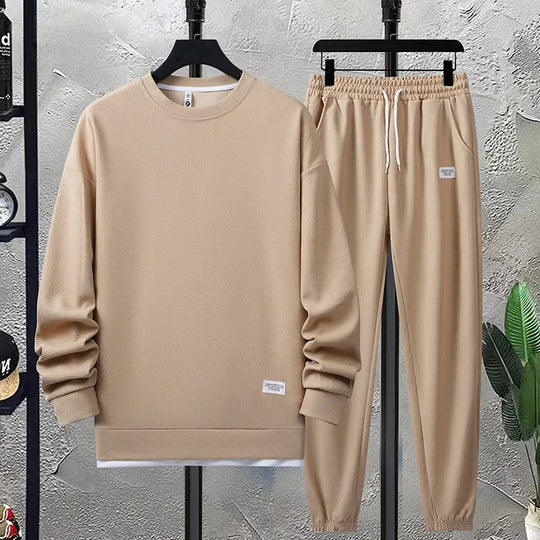 Heren Twee Delige Set Casual Ultra Zacht Polyester 1