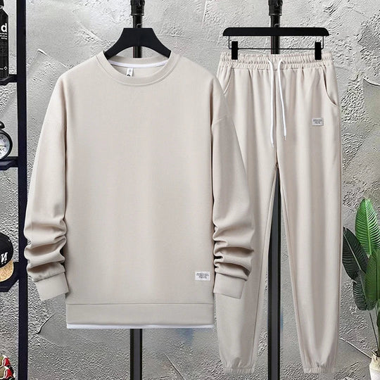 Heren Twee Delige Set Casual Ultra Zacht Polyester 3
