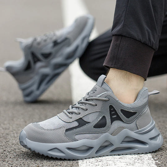 Heren Veiligheidsschoenen S3 Ademend en Lichtgewicht voor Werk en Vrije Tijd 3