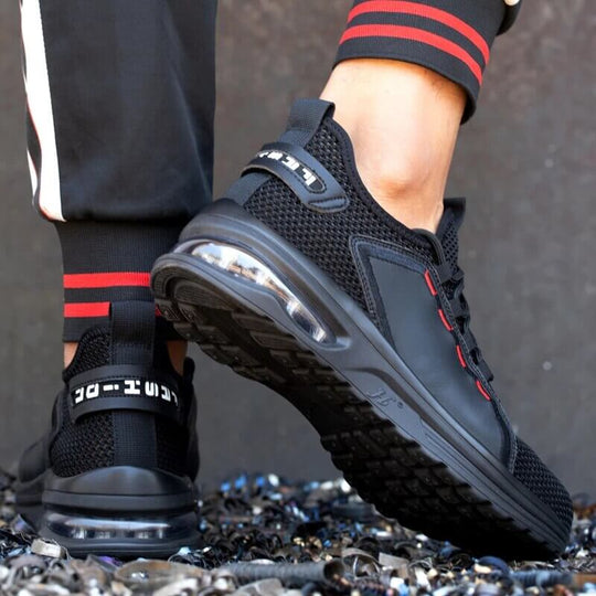 Heren Veiligheidsschoenen met Stalen Neus en Antislip Design 1