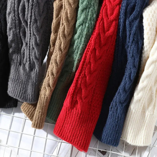 Heren Vintage Casual Trui Relaxed Fit Katoen 3