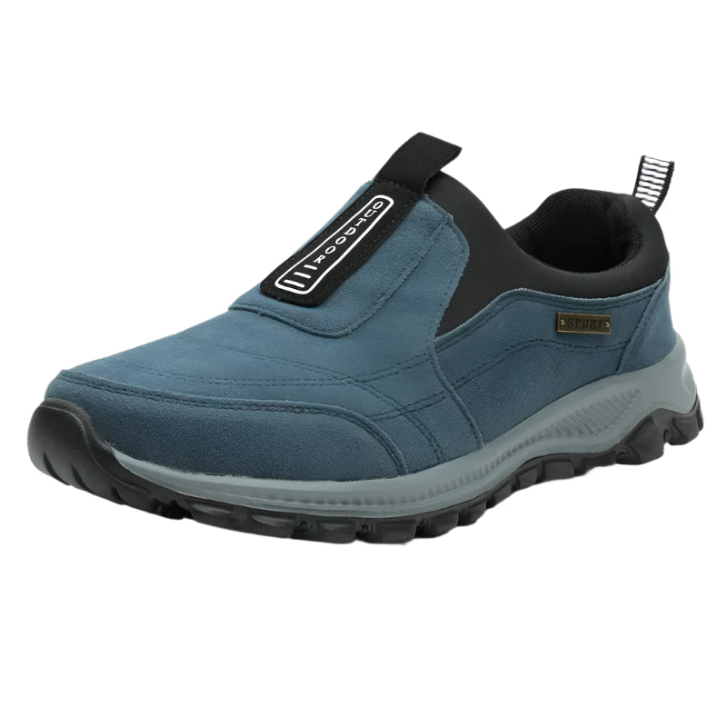 Heren Wandelschoenen Casual Suède Ademend Slip-On Antislip 0