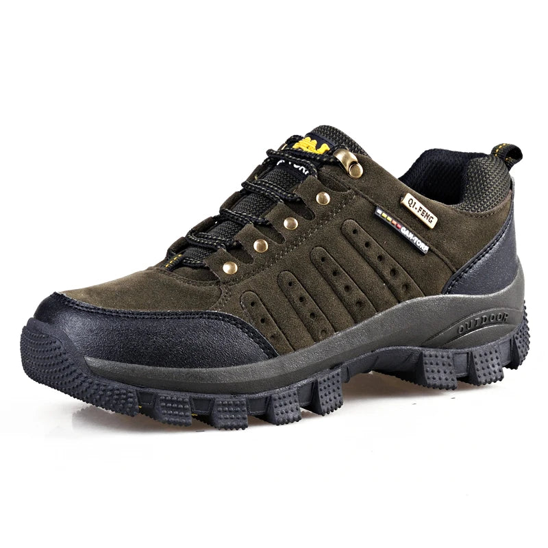 Heren Wandelschoenen Waterdicht Trekking Schoenen Antislip Rubberen Zool 1