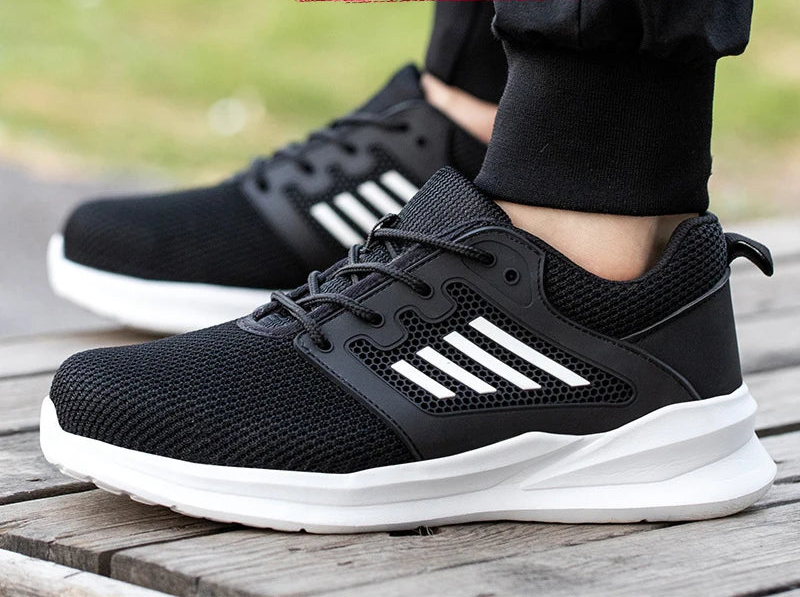 Heren Werkschoenen S3 Lichtgewicht Sneakers Met Stalen Neus 4