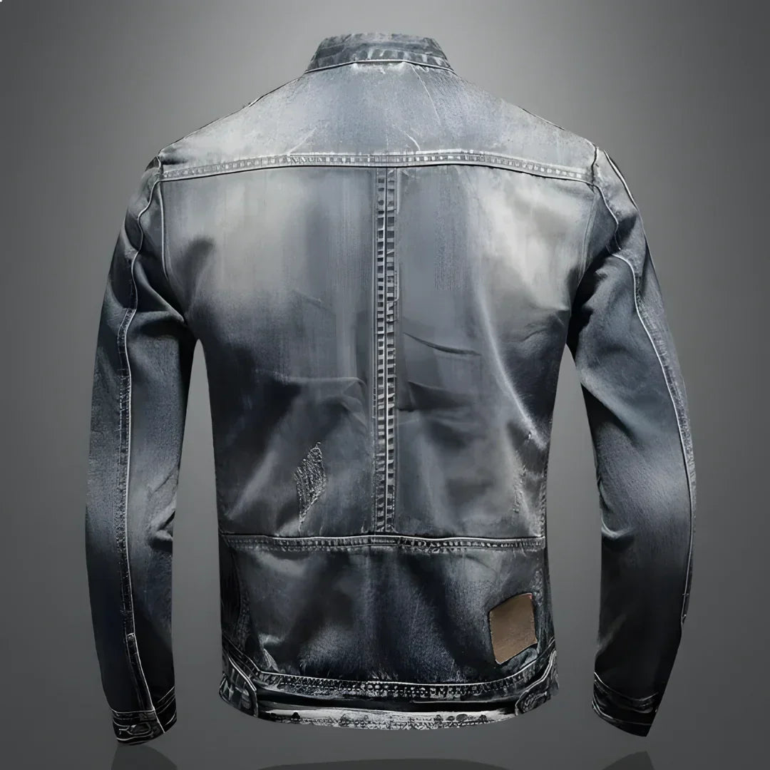 Heren Winter Denim Jacket Modern Design 1