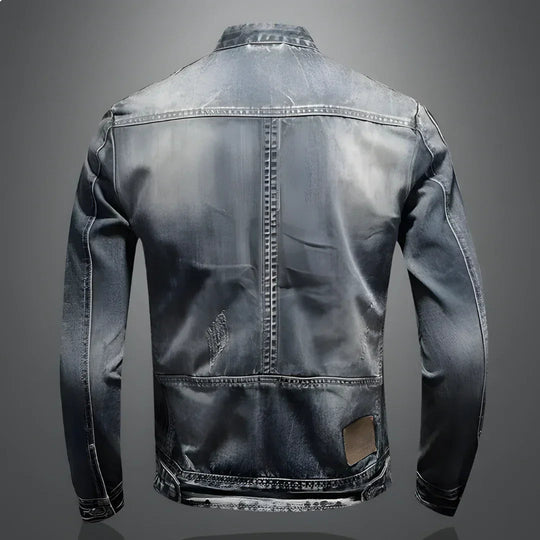 Heren Winter Denim Jacket Modern Design 1