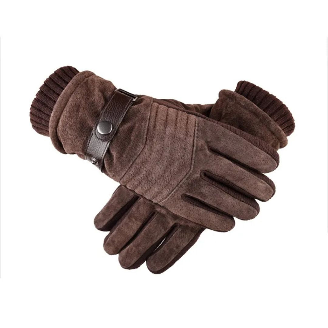 Heren Winterhandschoenen Met Touchscreen Functie Van Leer 2