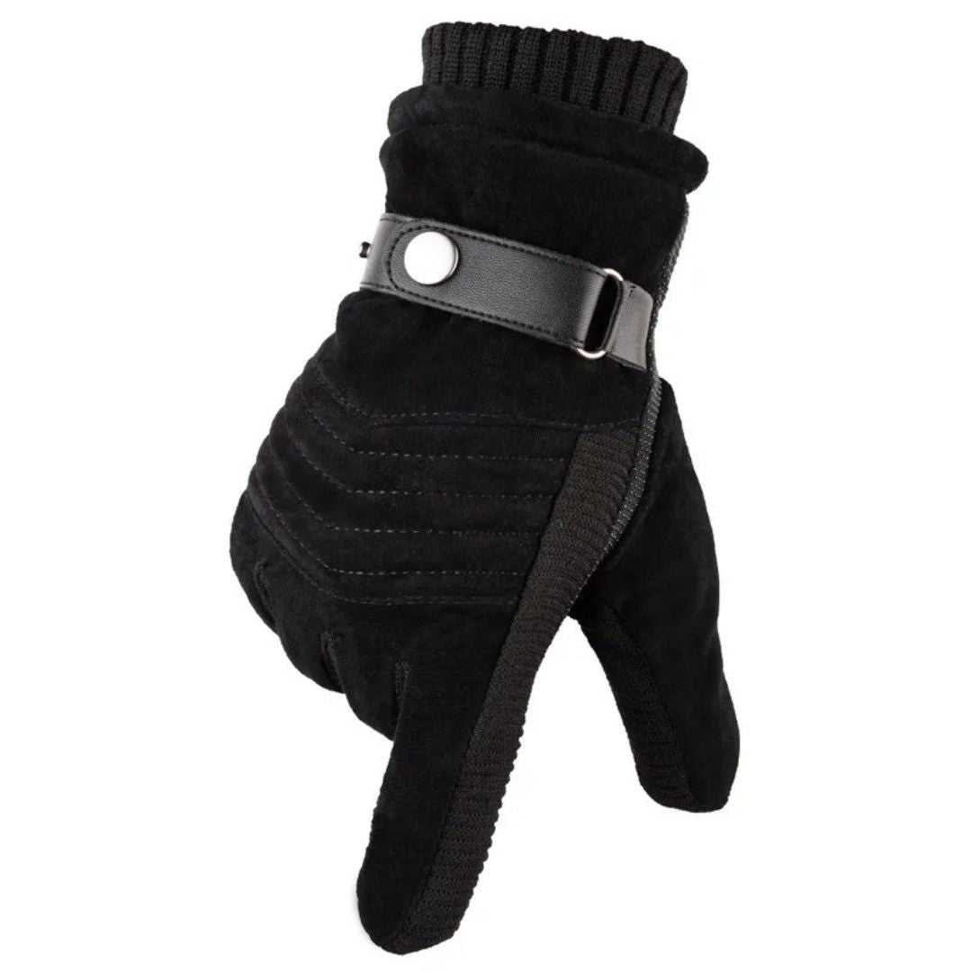 Heren Winterhandschoenen Met Touchscreen Functie Van Leer 6