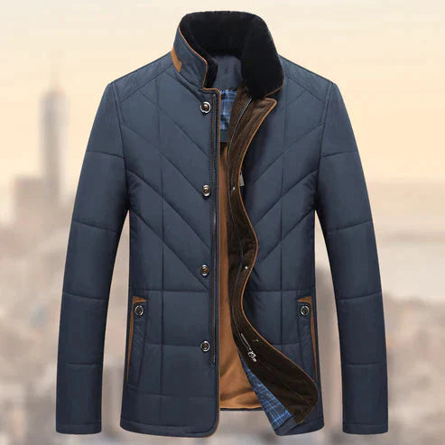 Heren Winterjacke Slim Fit Nylon 0