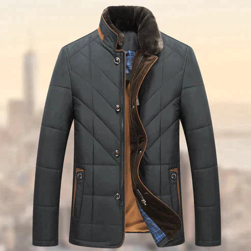 Heren Winterjacke Slim Fit Nylon 2