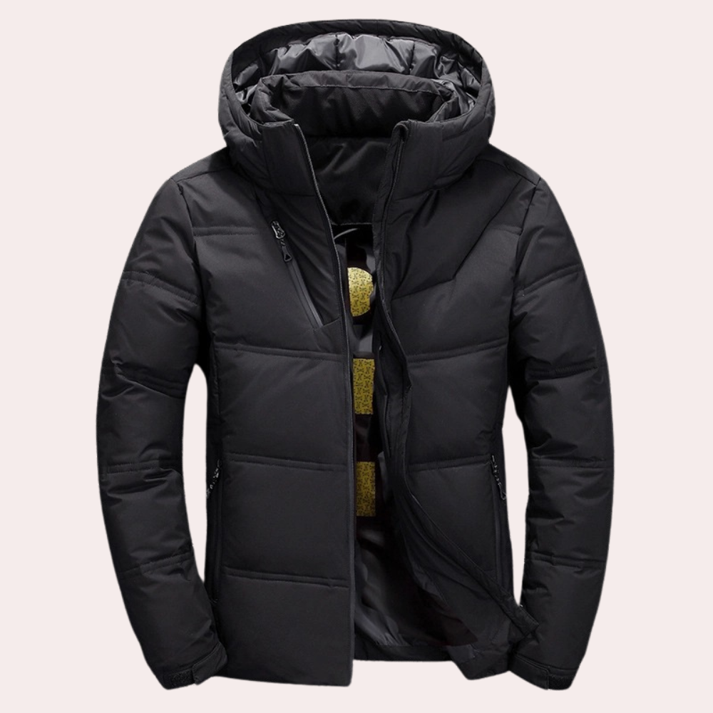 Heren Winterjacke met Capuchon 1